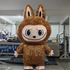 Inflatable labubu costume for adults