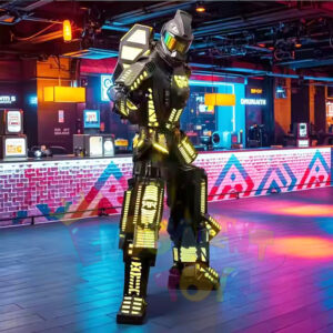 Made in China Festival LED Robot Mecha Mascot Costume for Party Performances and Festival Parades Enhance the Festive Atmosphere