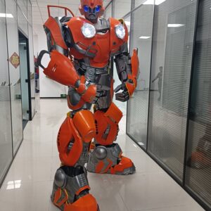 Giant LED Robot Costume for Flamenco Performance and Stage Wear
